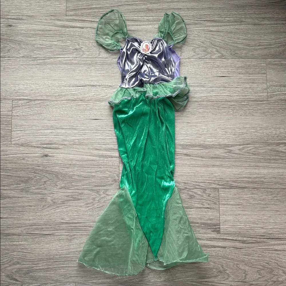 Disney Classics Ariel Mermaid Costume Purple and Green